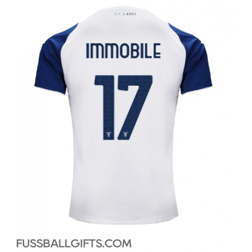 Lazio Ciro Immobile #17 Fußballbekleidung 3rd trikot 2022-23 Kurzarm